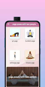 yoga poses with two people