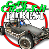 Car Crash Forest racing game icon
