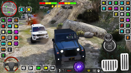 Offroad Jeep Driving Game 2023 screenshot 13
