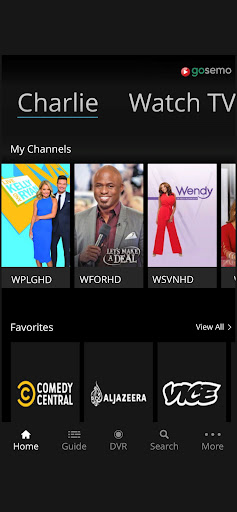 Android application GoSEMO TV screenshort