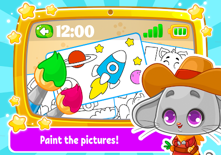 Babyphone & tablet - baby learning games, drawing screenshots 14