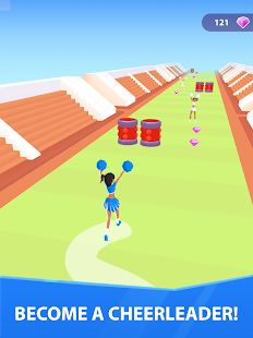 Cheerleader Run 3D Screenshot