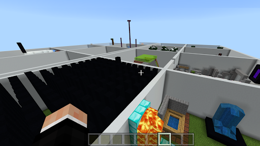 Find the button Maps for MCPE