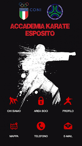 Android application Accademia Karate Esposito screenshort