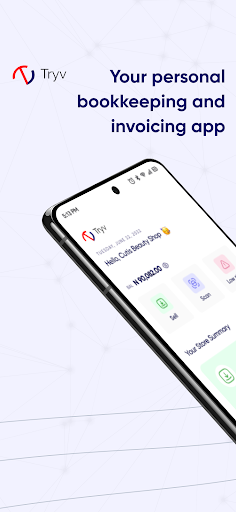Android application Tryv Business Management App screenshort