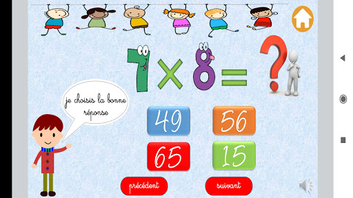 Apprendre les tables de multip Screen 3