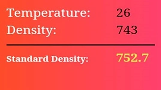 Fuel Density
