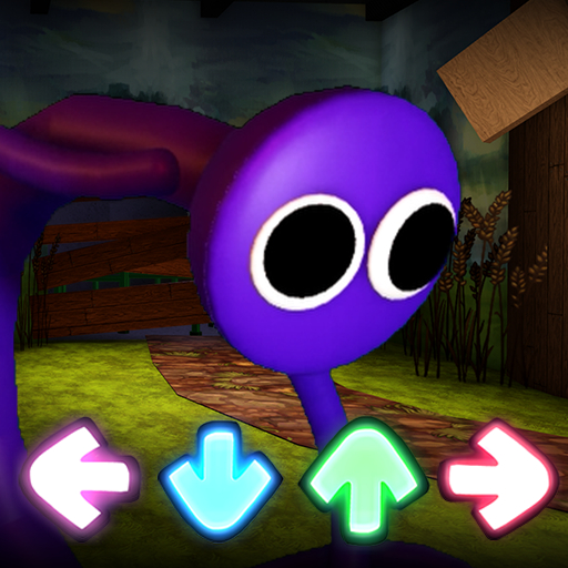 Purple Rainbow Friends FNF Mod Download on Windows