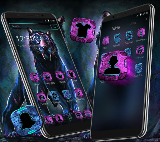 Neon Devil Tiger Theme ?