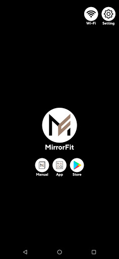 MIRROR FIT. Launcher Screen 2