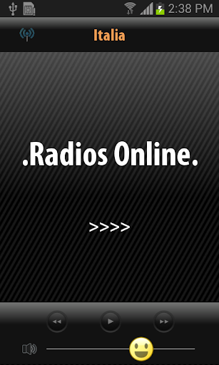 Android application Radios di Italia screenshort