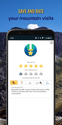 Hory.app: Mountain Explorer Screen 3
