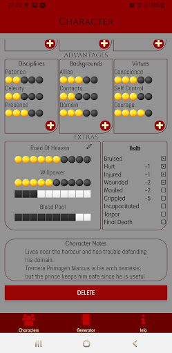 City Characters Screen 3