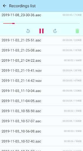 Handy Audio Recorder Screen 3