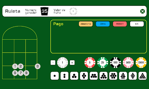 EC - Entrenamiento de Croupier Screen 2