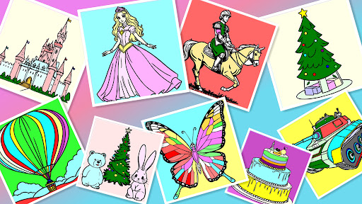 Android application Story coloring for kids screenshort