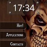 Wood Skull ssLauncher Theme icon