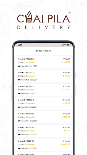 Chai Pila Delivery Partner App