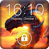 Fire Dragon Screen Lock icon