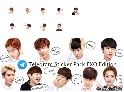 Telegram Stickers - Kpop