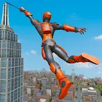 Cover Image of Download Flying Hero Crime City Battle 1 APK
