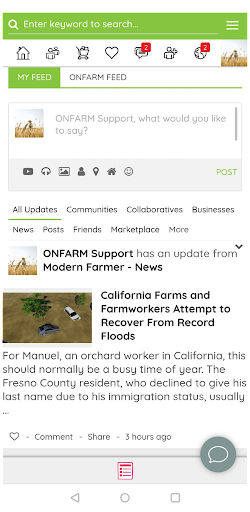 ONFARM Screen 3