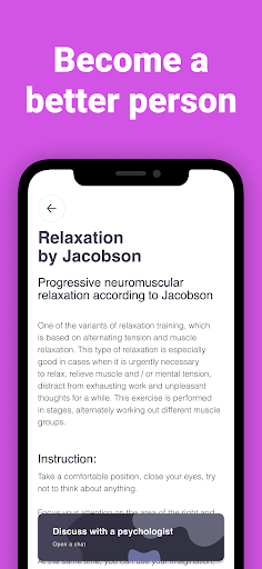 Screenshot of MHappy: Anxiety Mental Therapy