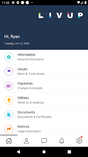 Android application LivUp Long-Term Rental screenshort
