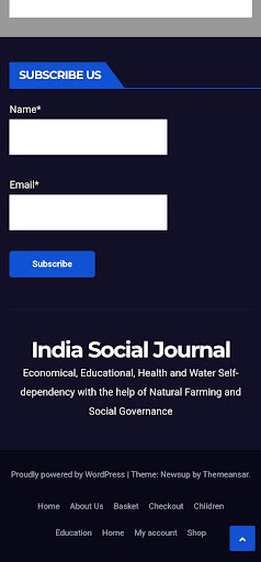 India Social Journal Screen 3