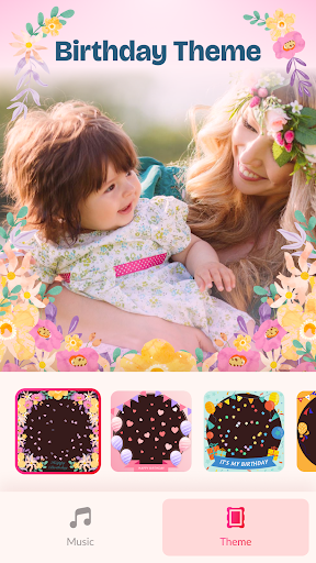 Screenshot of Happy Birthday Video Maker