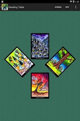 Screenshot of Tarot of Trees
