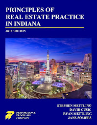 Icon image Principles of Real Estate Practice in Indiana: 3rd Edition
