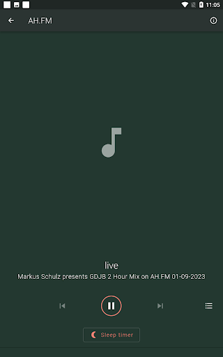 Electronic Music Radio Screen 3