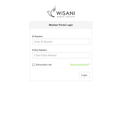Android application Wisani member portal screenshort