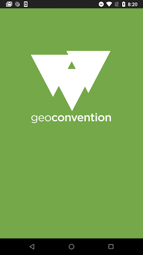Android application GeoConvention 365 screenshort