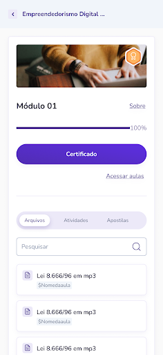 Canal Educação Aluno Screen 2