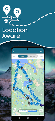 Iceland Golden Circle GPS Tour Screen 2