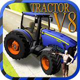 V8 Reckless Tractor Simulator icon