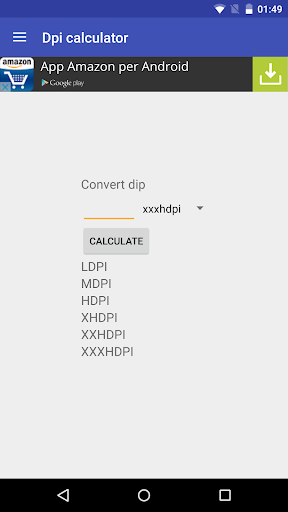 Screen density info Screen 3