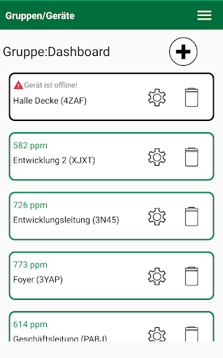 CO2 Ampel Screen 3