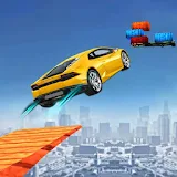 Floating Base Cars Stunts icon
