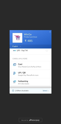 WinGo Screenshot 1 - AppWisp.com