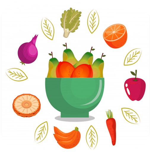 Healthy fruits vegetables Download on Windows