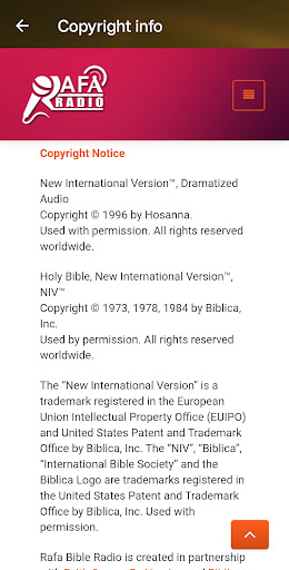 Rafa Bible Radio (English) screenshot 4