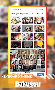Bakugo Keyboard Tools Anime HD 2.0 APK + Mod (Free purchase) for Android