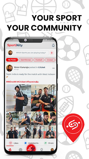 Sportiwe - Sports Networking Screen 3