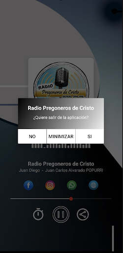 Radio Pregoneros de Cristo Screen 3
