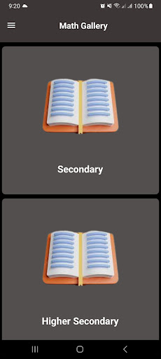 Android application Math Gallery screenshort