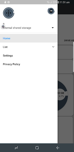 Android application Disk Storage Analyzer screenshort