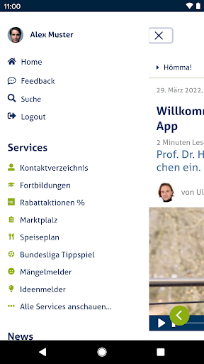 meinKKB Screen 2